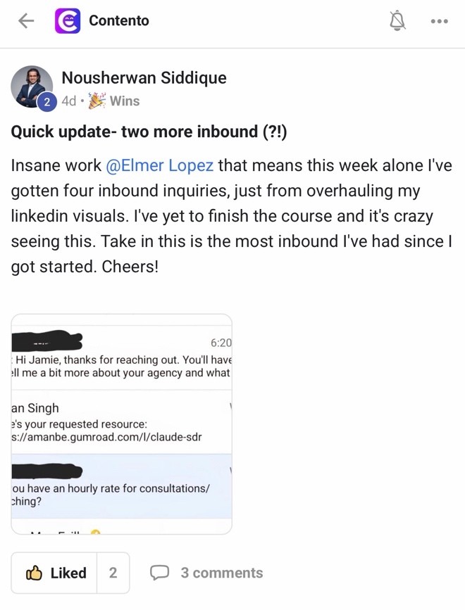 LinkedIn post screenshot